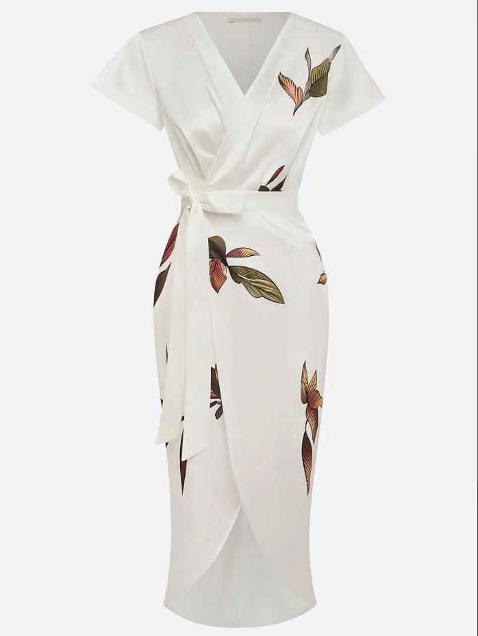 Elin | Robe élégante à imprimé floral