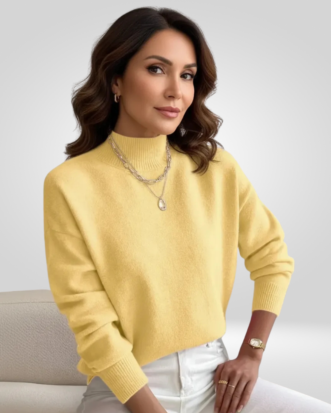 Vera | Pull à col roulé