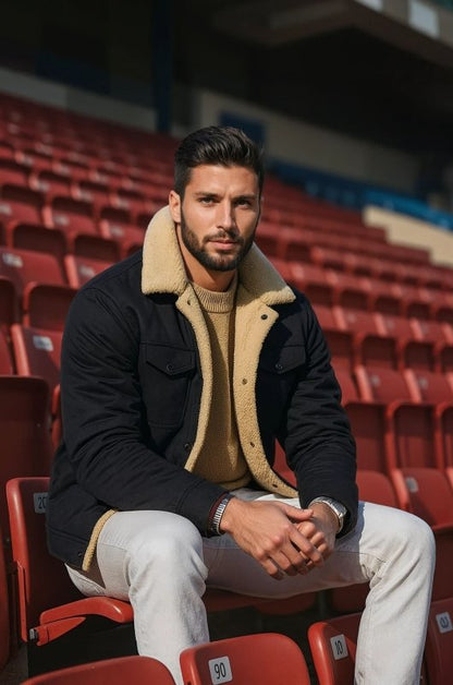 Damien | manteau d'hiver doublé