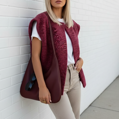Solena | Gilet en Laine Élégant
